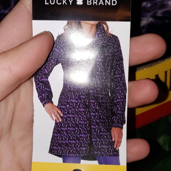 thigh length rain jacket